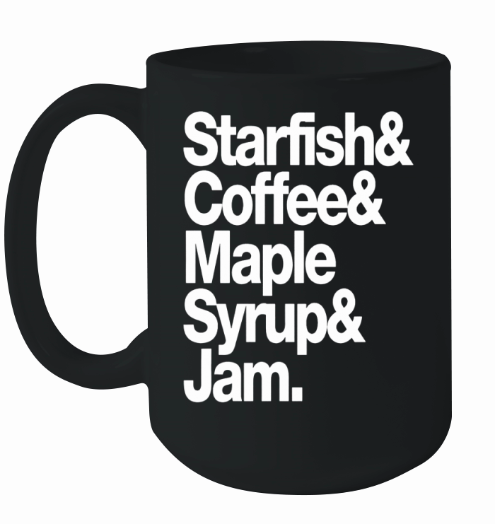 STARFISH COFFEE MAPLE SYRUP AND JAM - Mens Premium T-Shirt Ceramic Mug