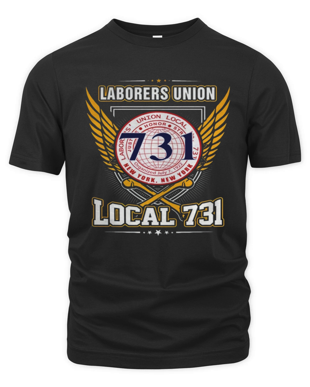 Liuna Laborer Local 731 - Laborers Union Organic Unisex T-shirt