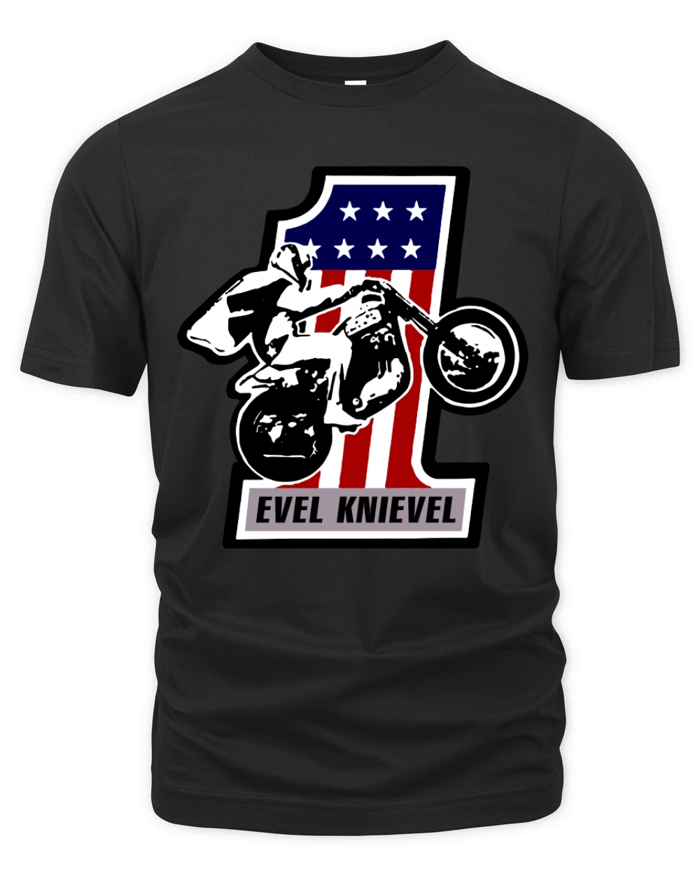 One Evel Knievel Organic Unisex T-shirt
