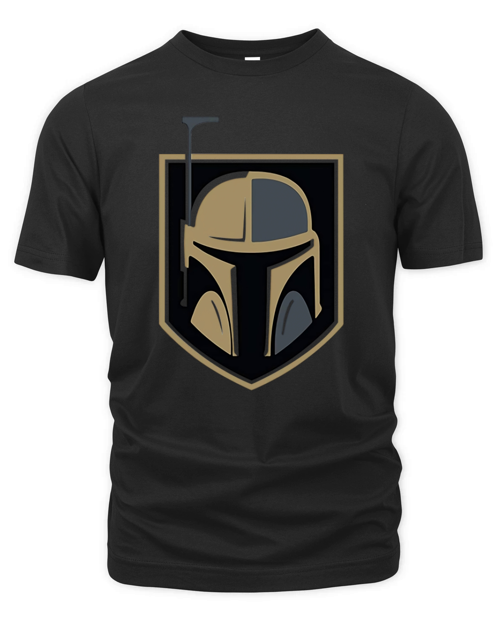 The Mandalorian Boba Fett Golden Knights Fan Organic Unisex T-shirt