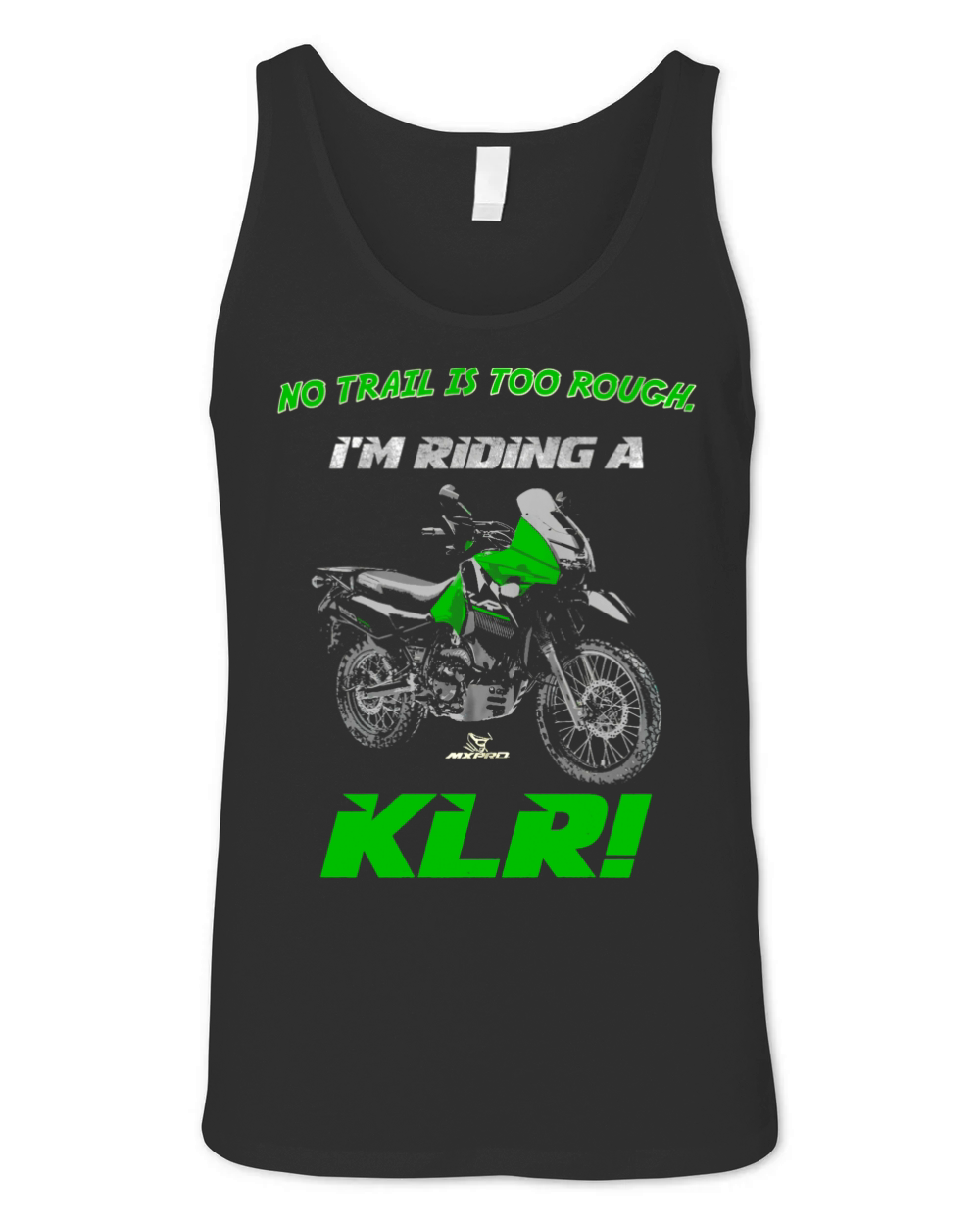 Kawasaki KLR Riding Unisex Jersey Tank