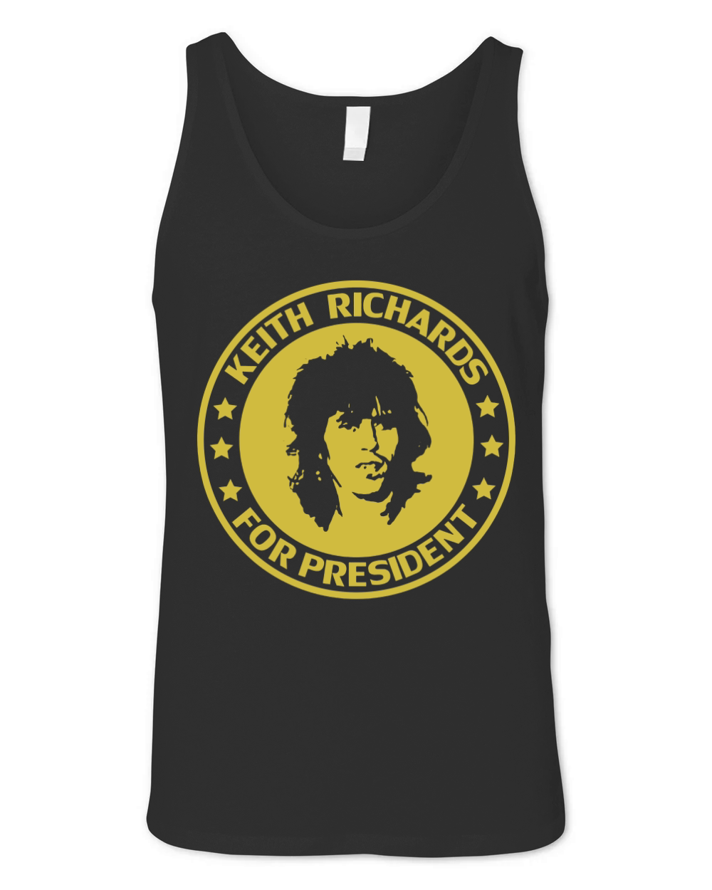 Keith Richards Tshirt Unisex Jersey Tank