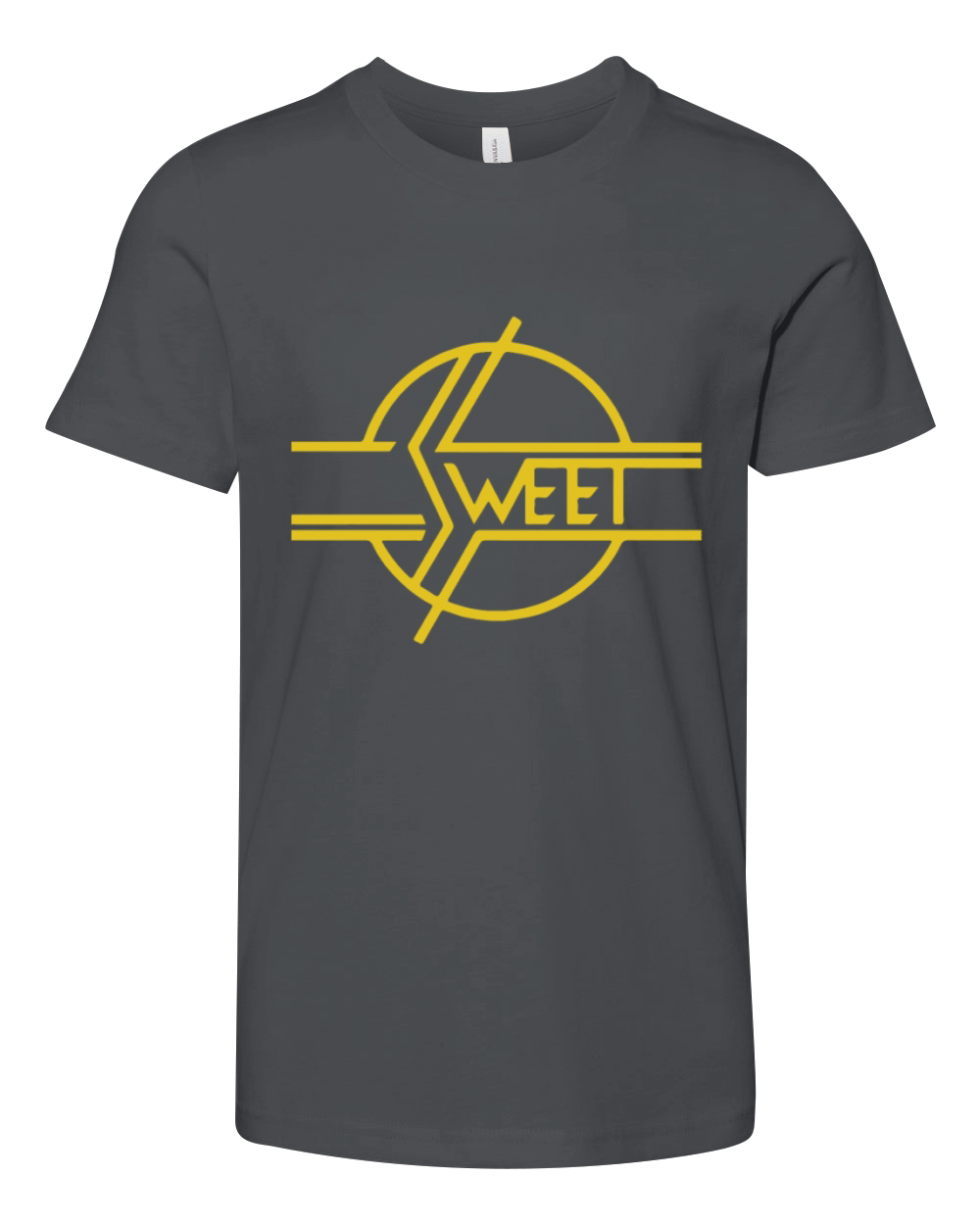 New THE SWEET BAND Glam 70s Classic Rock Band 70s Youth Unisex Jersey Tee