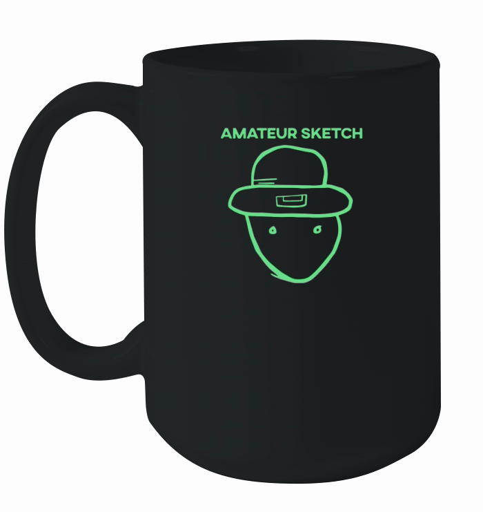 Amateur Leprechaun Sketch Mobile Alabama St Patrick Ceramic Mug