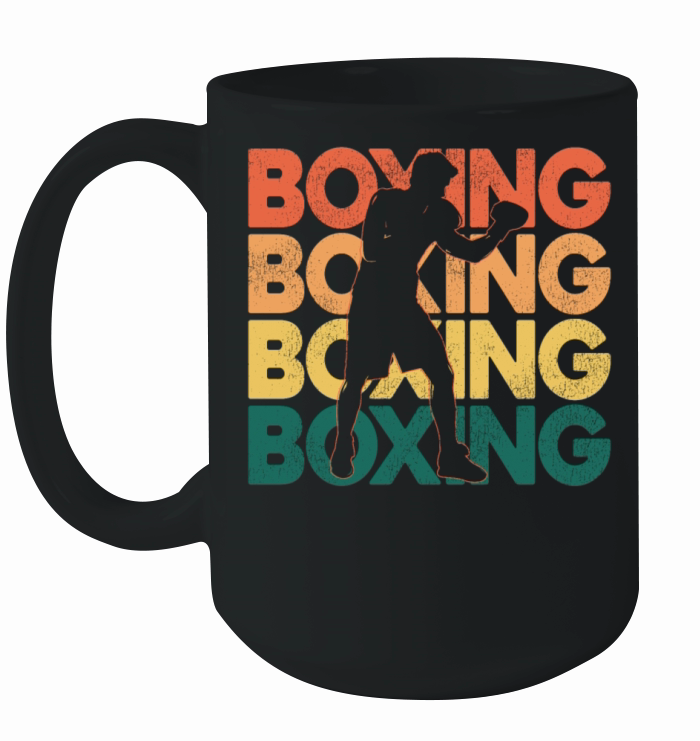 Boxing Retro Vintage Boxing Ceramic Mug