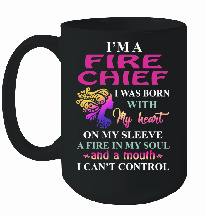 FIRE CHIEF Cant Control Ceramic Mug