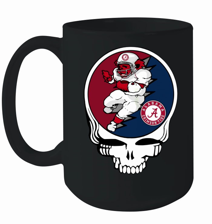 GratefulDead Tshirt Alabama Crimson Tide Ceramic Mug