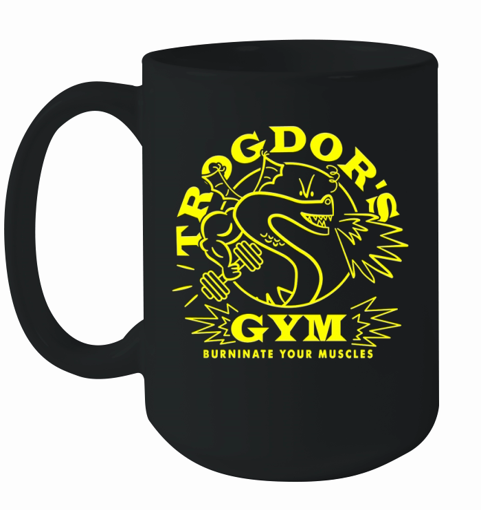 Snake Trogdor’s Gym Burninate Your Muscles shirt Ceramic Mug