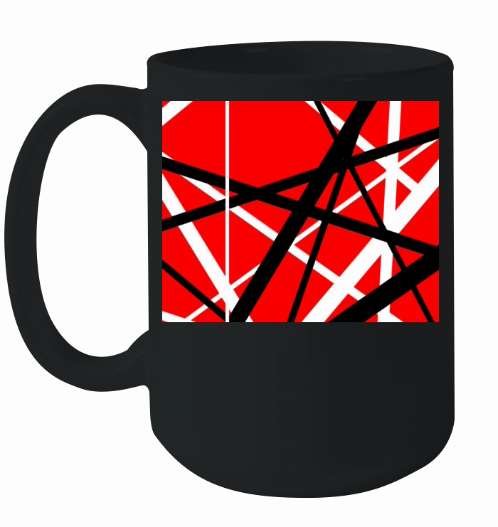 Van Halen Stripes Ceramic Mug