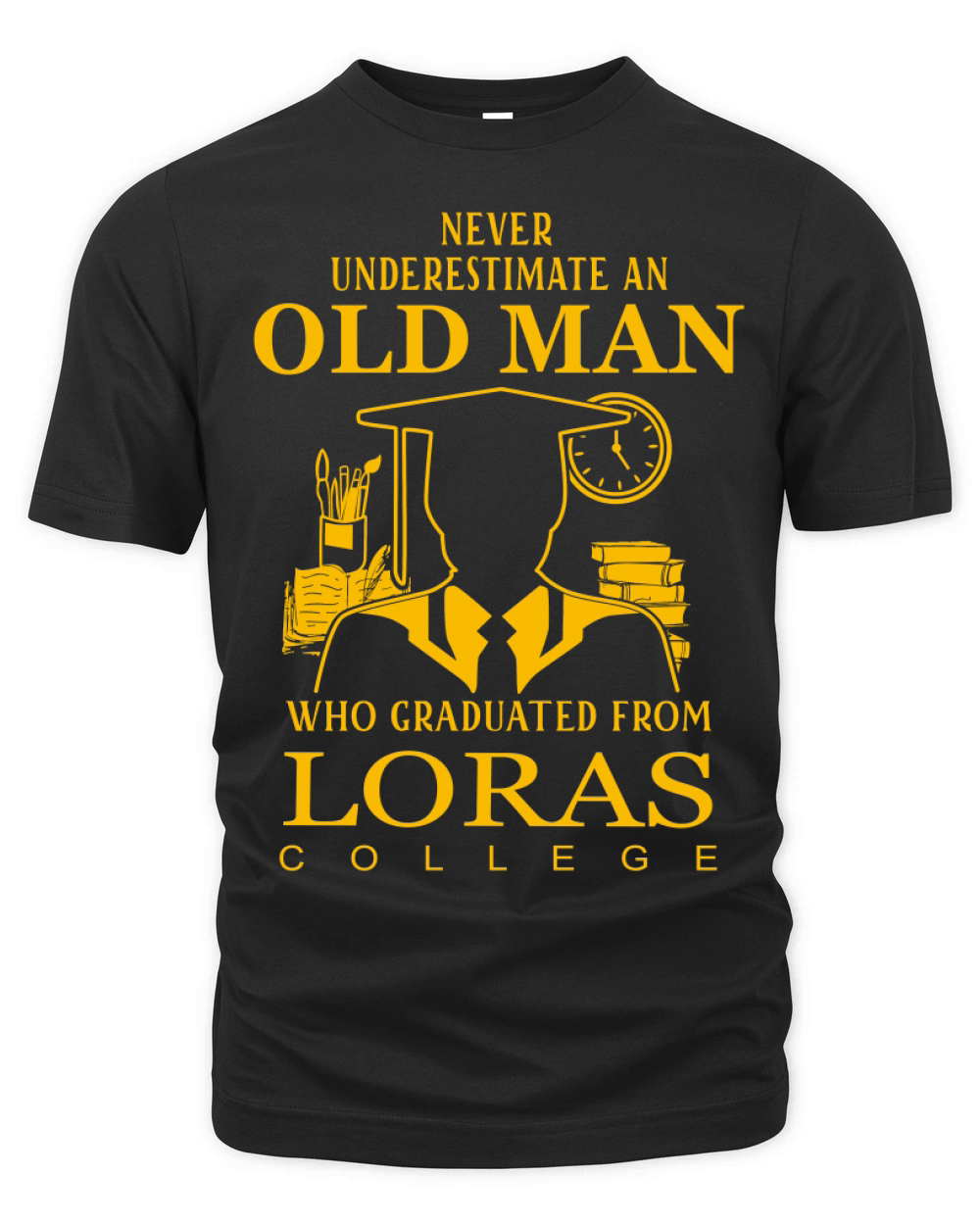 Loras College Organic Unisex T-shirt