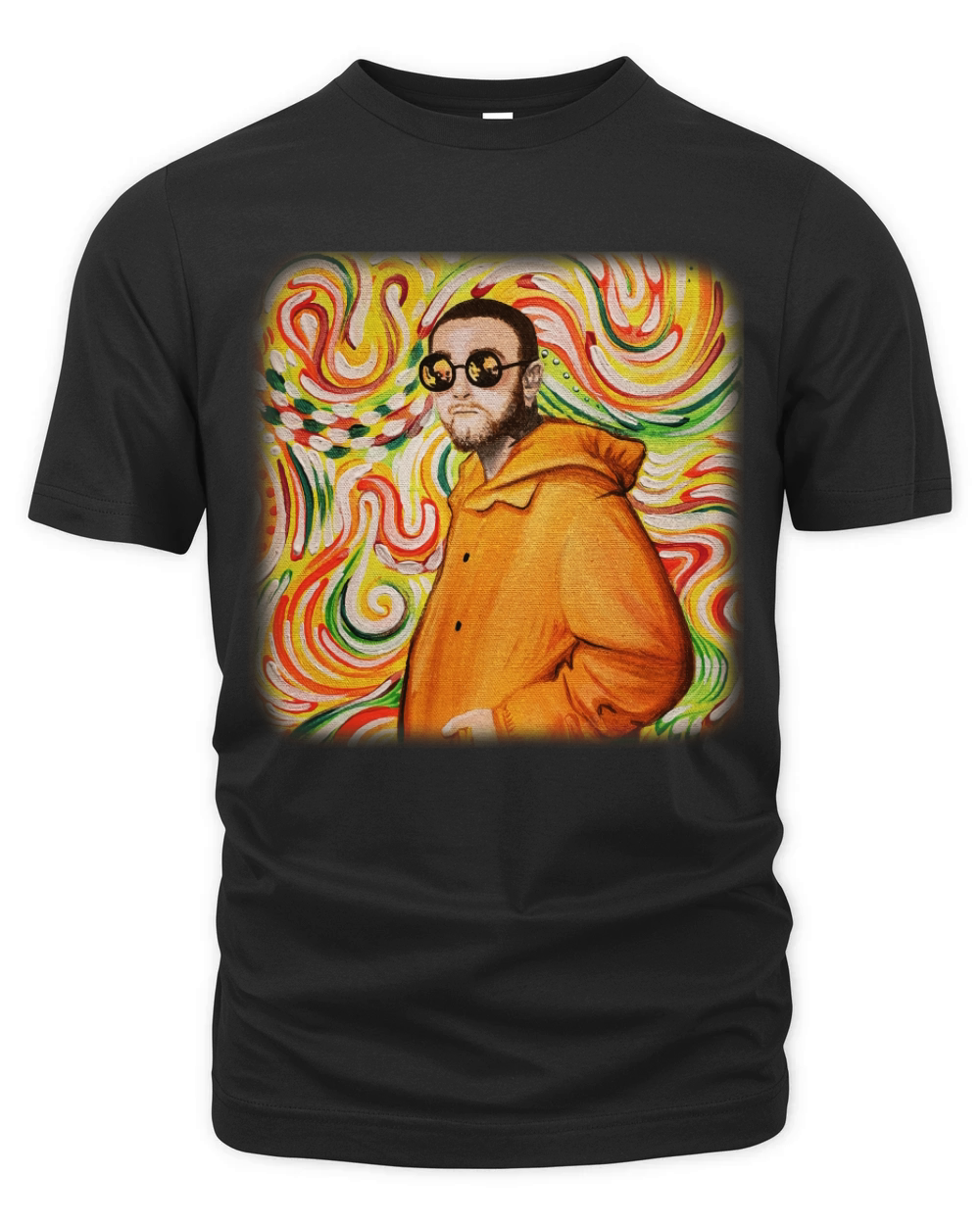 Mac Miller Colorful Art Organic Unisex T-shirt
