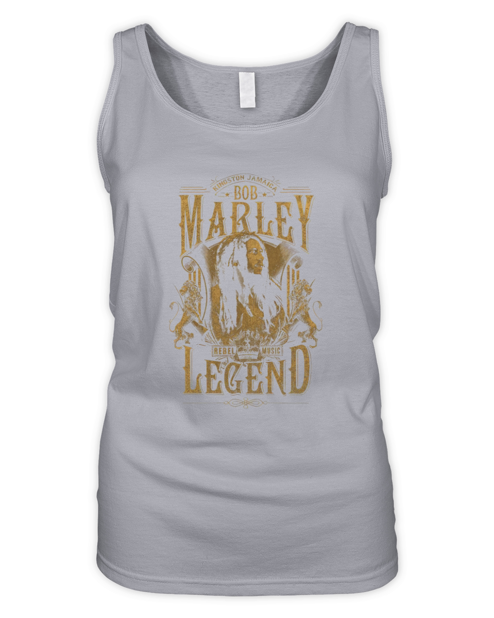 Bob Marley Juniors Legends Racer Back Organic Women's Tank Top