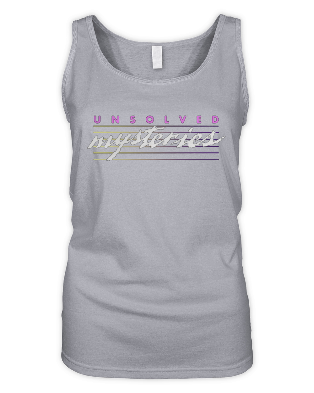 Unsolved Mysteries Logo Organic Women's Tank Top