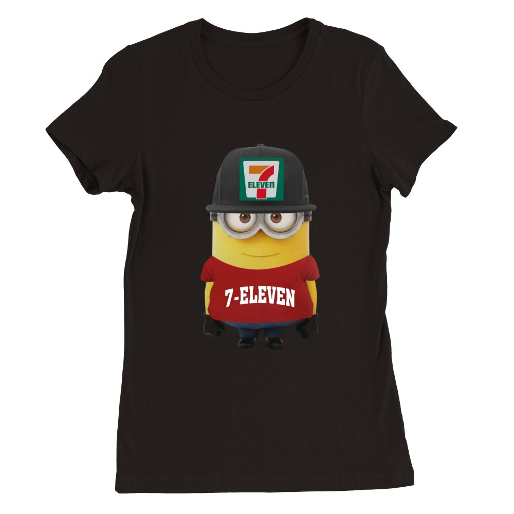 7 eleven Premium Womens Crewneck T-shirt