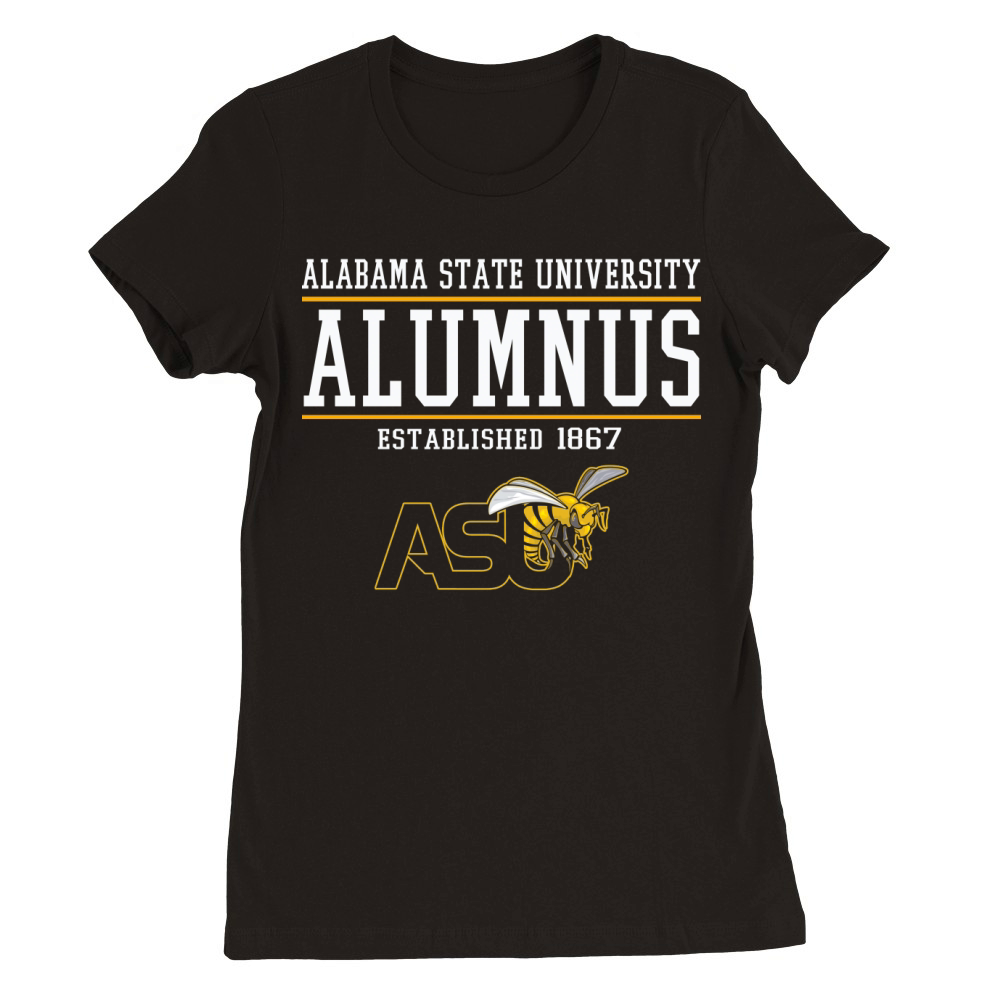 Alabama State University Alumnus Premium Womens Crewneck T-shirt