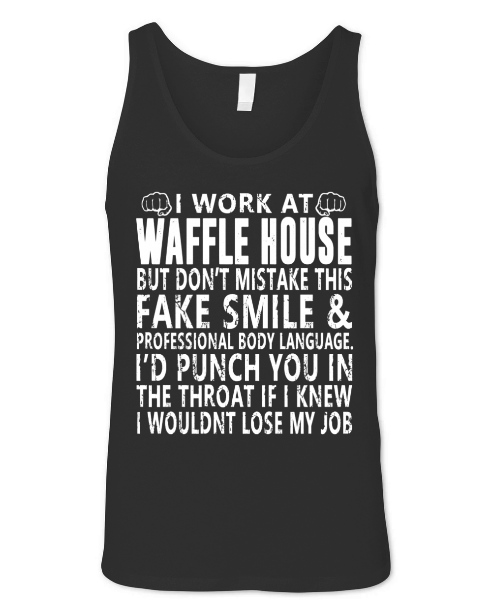 Waffle House Unisex Jersey Tank