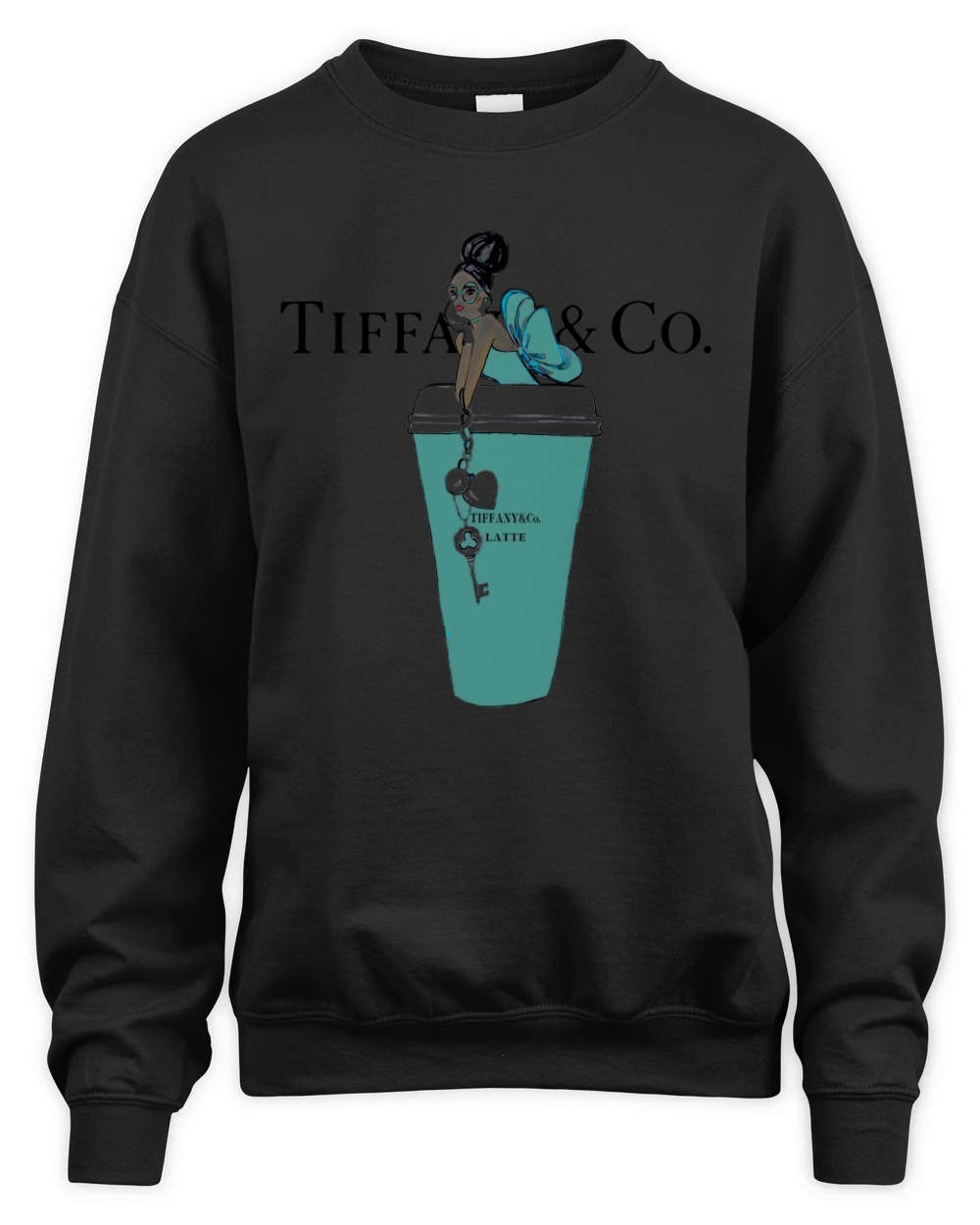 Tiffany And Co Latte Unisex Premium Crewneck Sweatshirt