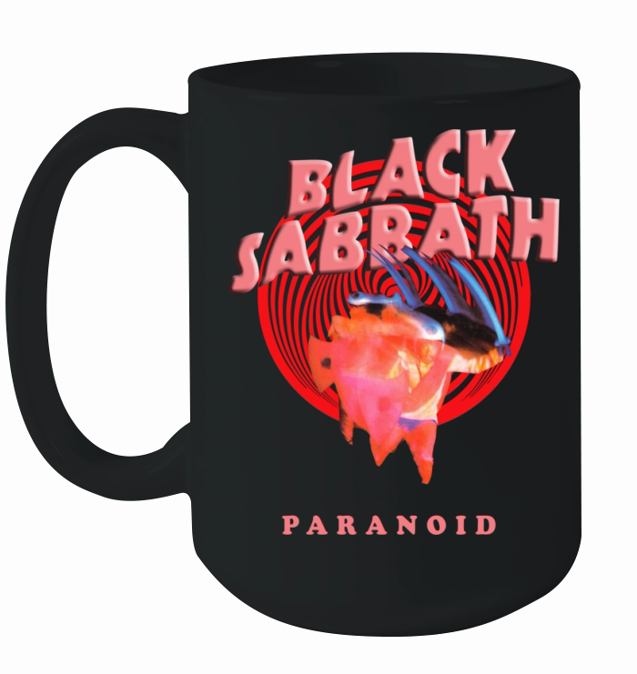 Black Sabbath Paranoid Ceramic Mug