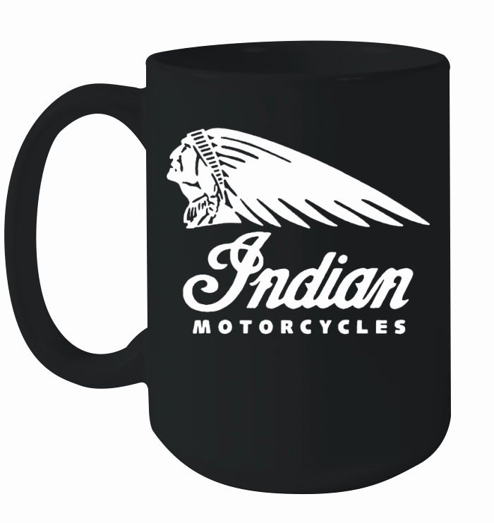 Indian Biker Motorcycles Ceramic Mug