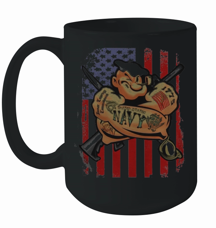 Navy popeye - Sweat Shirt Ceramic Mug