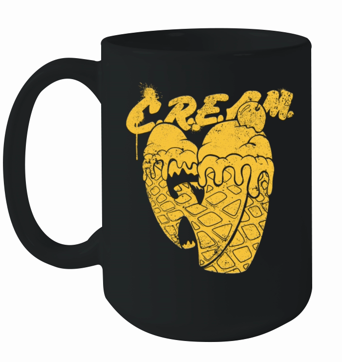 waffle ice cream wutang yellow Ceramic Mug
