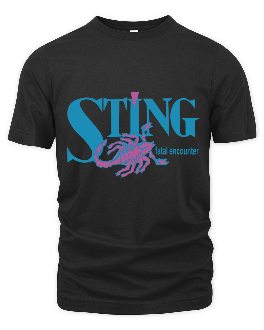 Aew Sting Scorpio Fatal Encounter Organic Unisex T-shirt