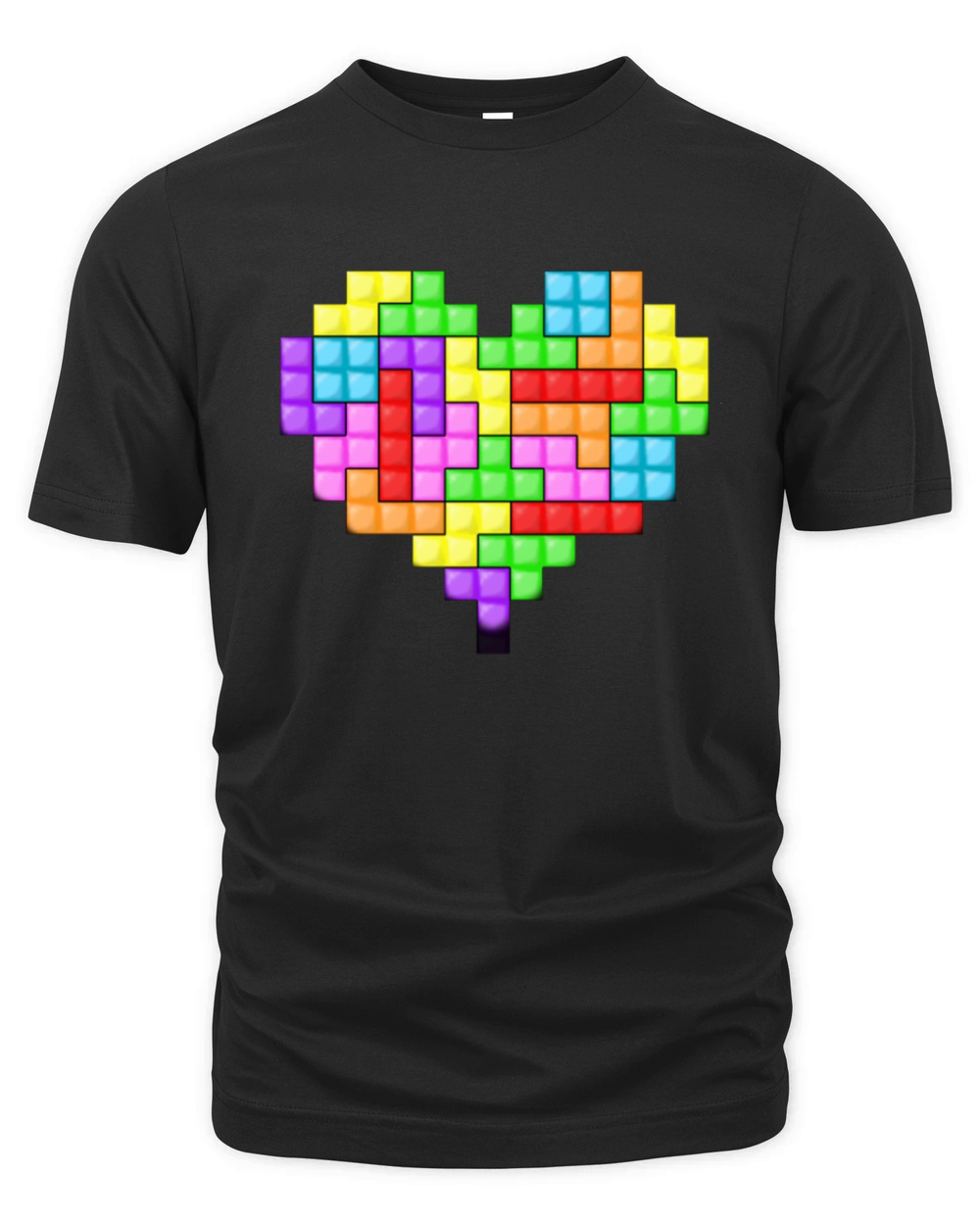 For The Love Of Tetris T-Shirt Organic Unisex T-shirt