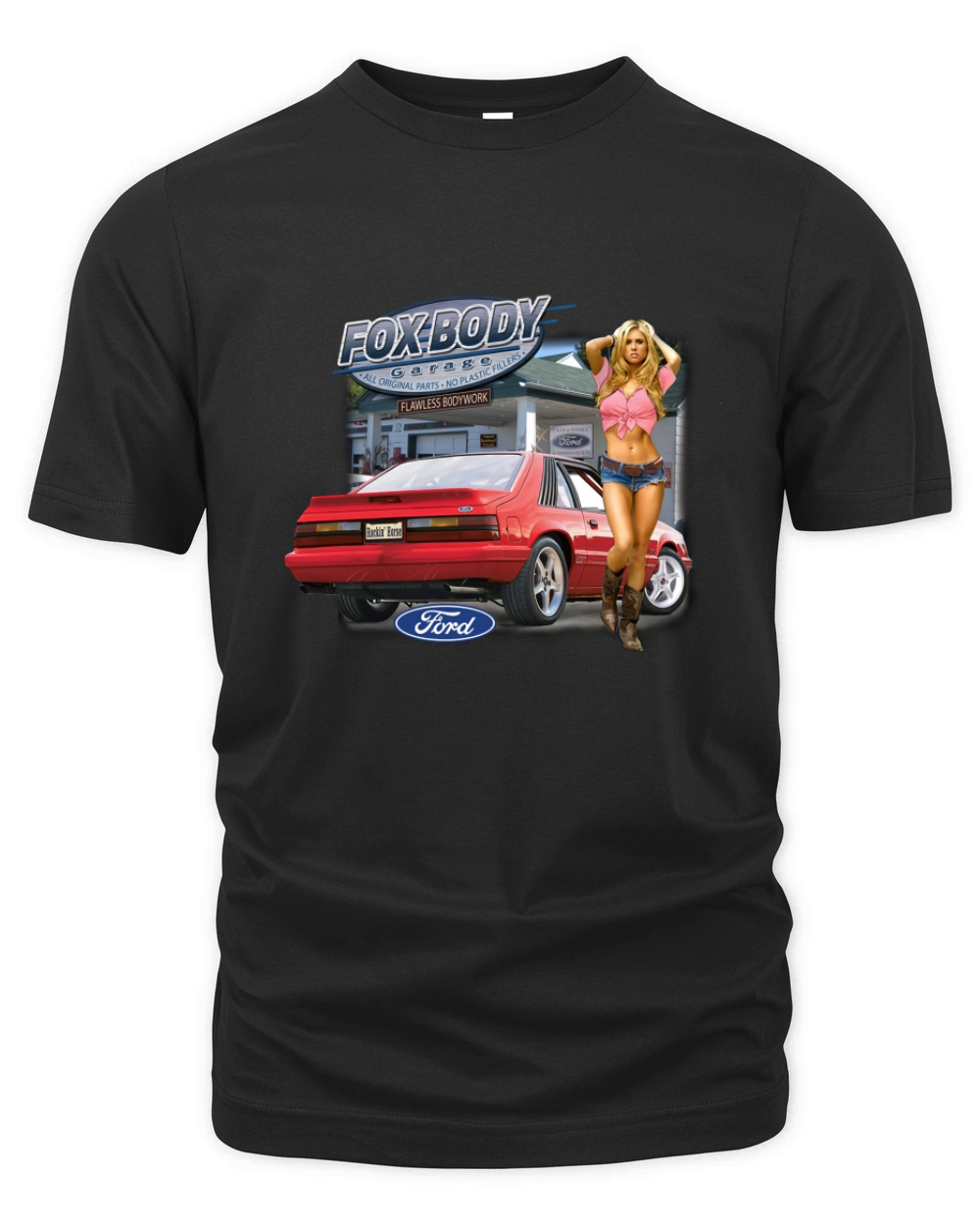 Fox Body Garage Organic Unisex T-shirt