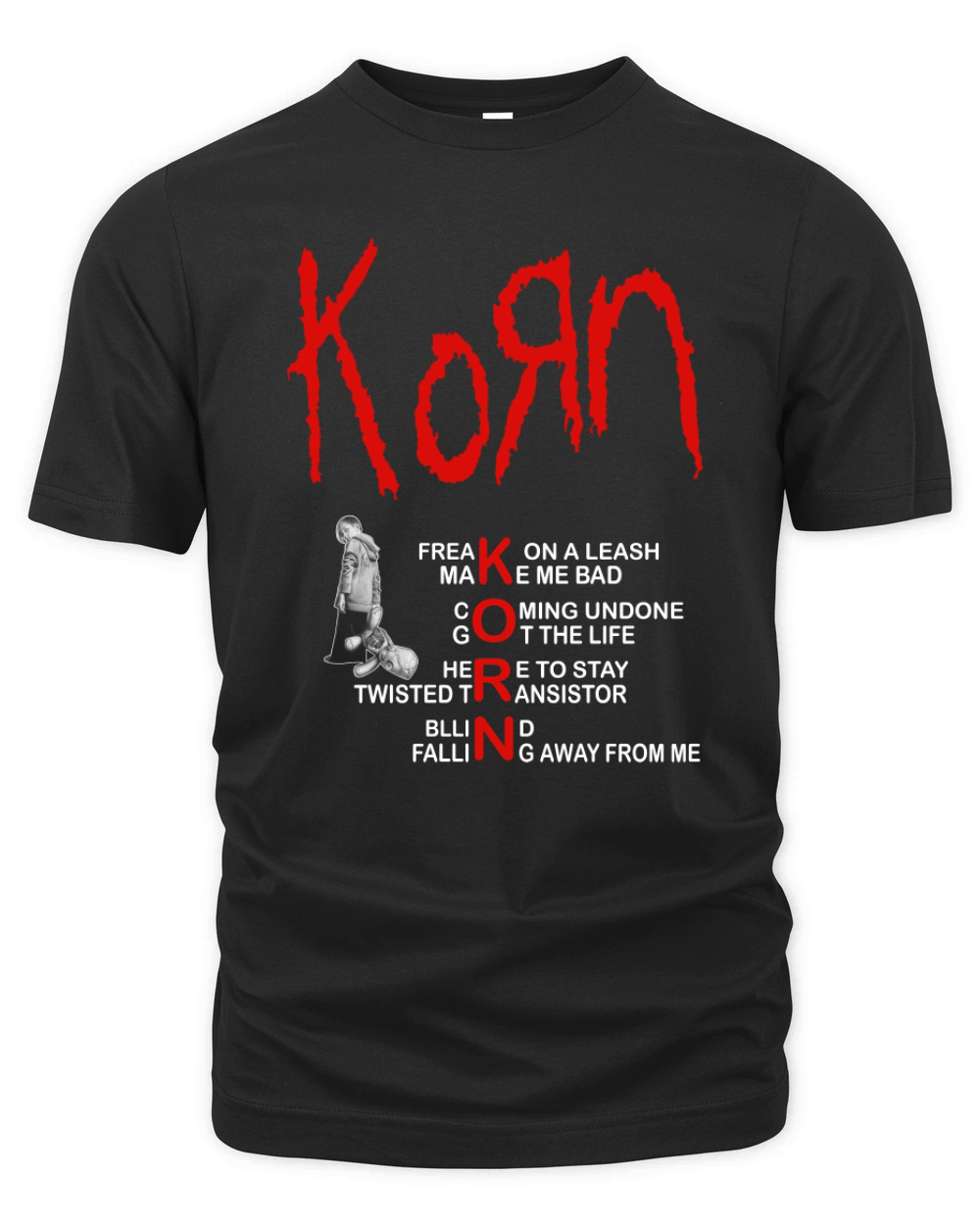 KORN BEST OF SONGS Organic Unisex T-shirt