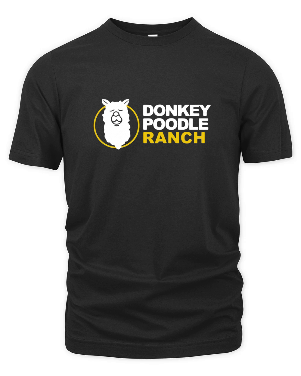 Llama donkey poodle ranch Organic Unisex T-shirt