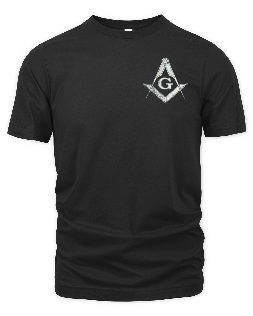 Masonic Square and Compass - Freemason Heartbeat Organic Unisex T-shirt