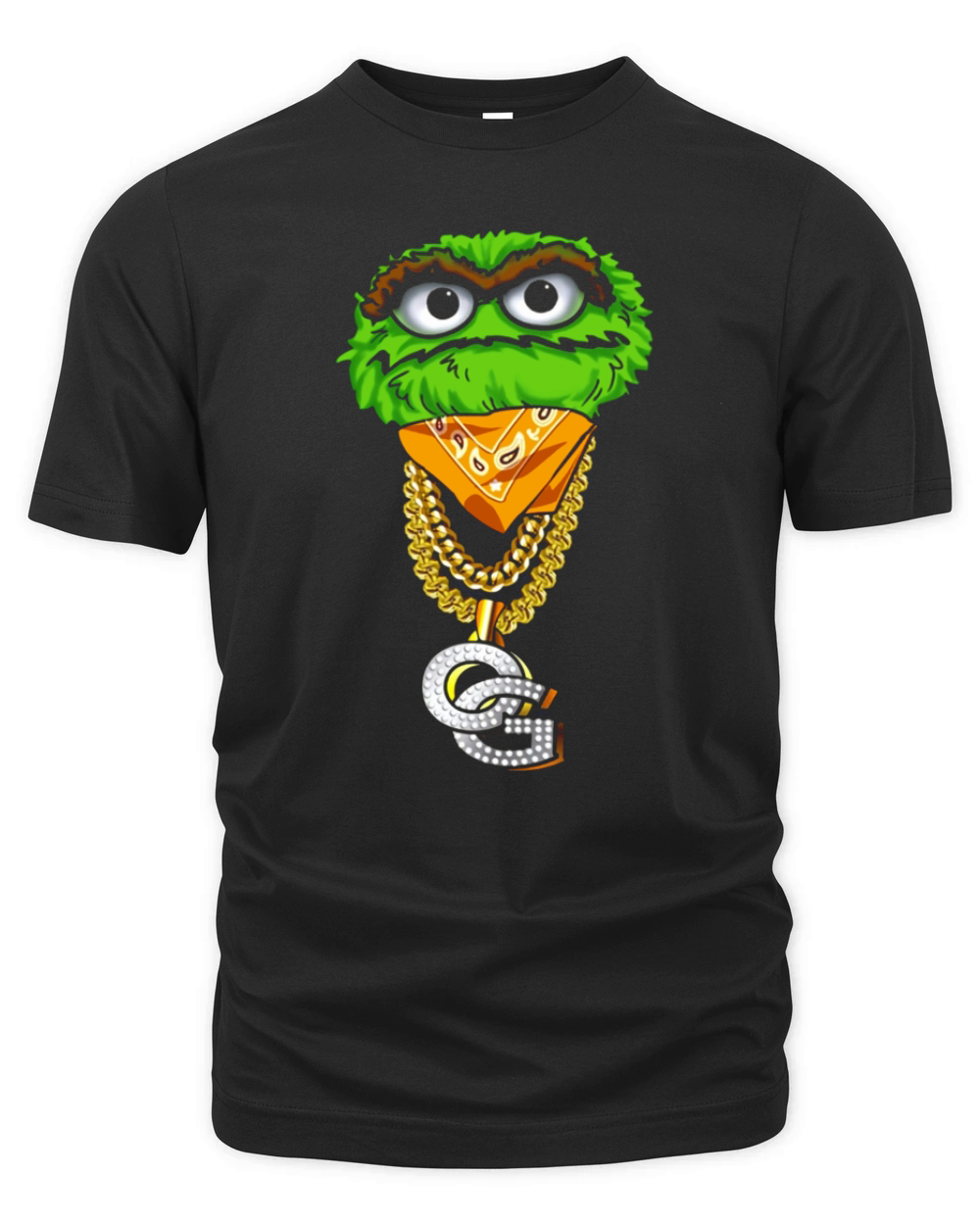 ORIGINAL OG OSCAR THE GROUCH GANGSTER Organic Unisex T-shirt