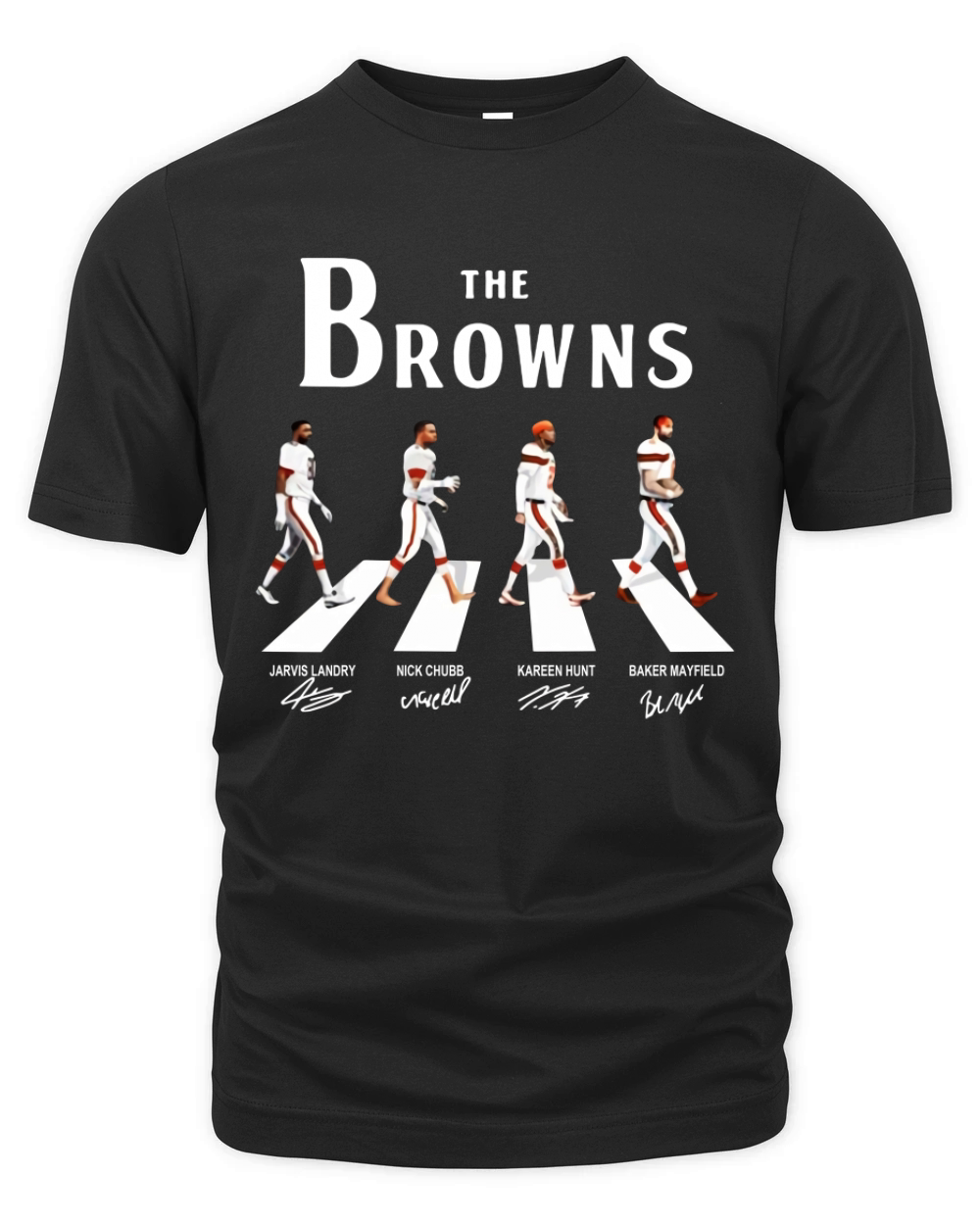 The Browns Abbey Road signatures Organic Unisex T-shirt