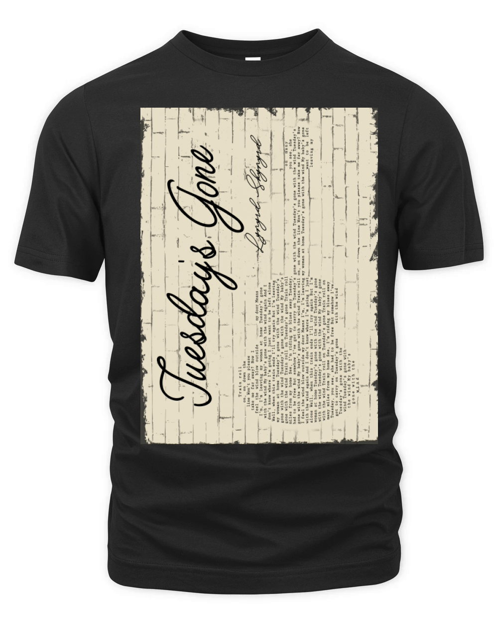 Tuesdays Gone Organic Unisex T-shirt