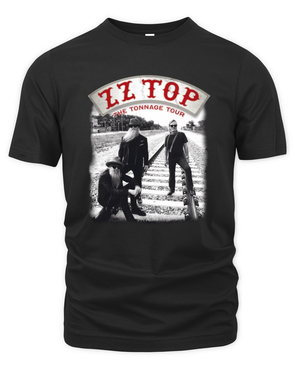Vintage Zz Top Mono Picture Organic Unisex T-shirt