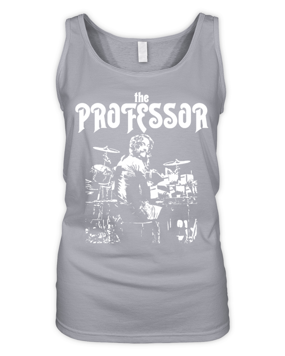 Neil Peart The Professor Drummer Organic Women's Tank Top