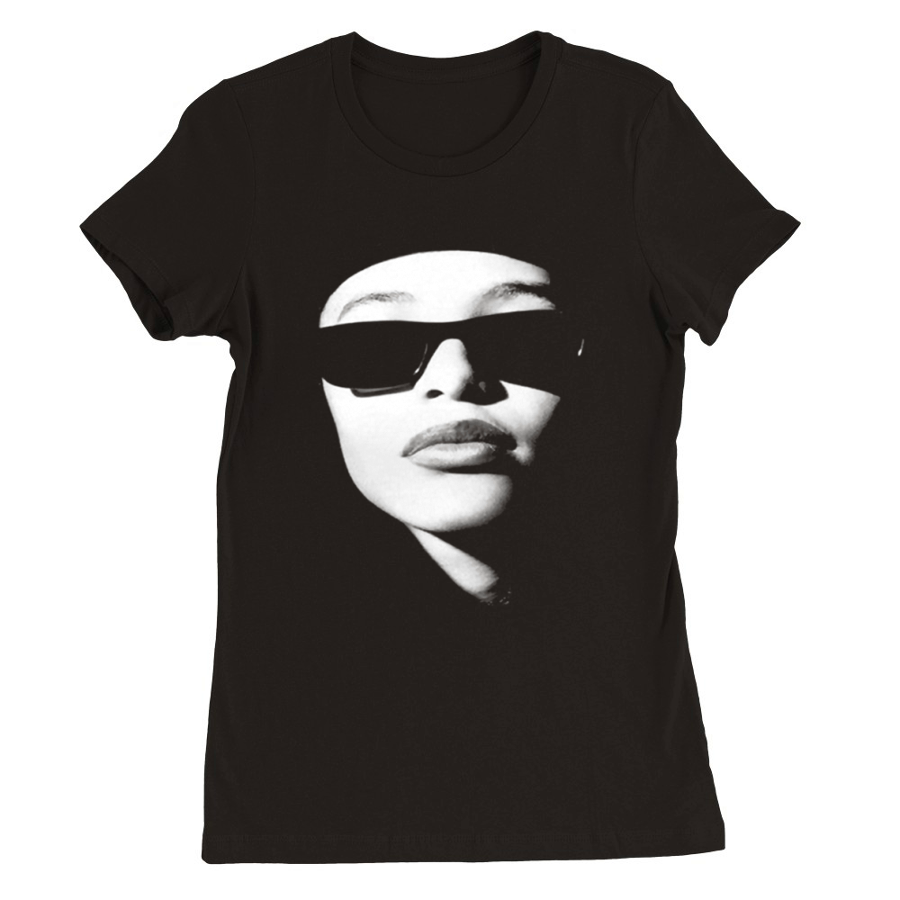 Aaliyah Fans Art Premium Womens Crewneck T-shirt