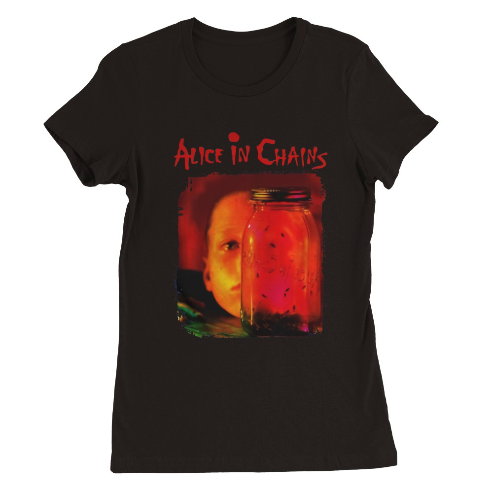 Alice In Chains Band  Jar of Flies Tshirt Premium Womens Crewneck T-shirt