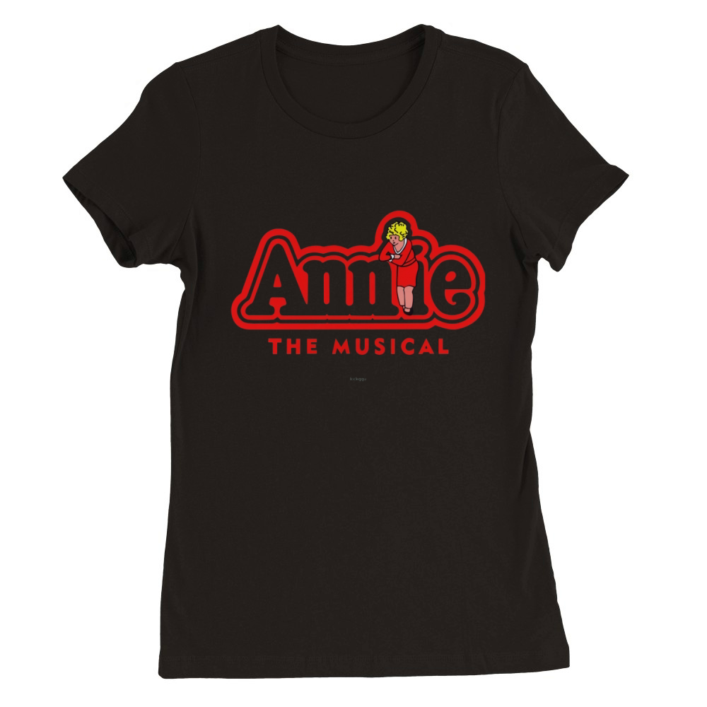 Annie The Musical Premium Womens Crewneck T-shirt