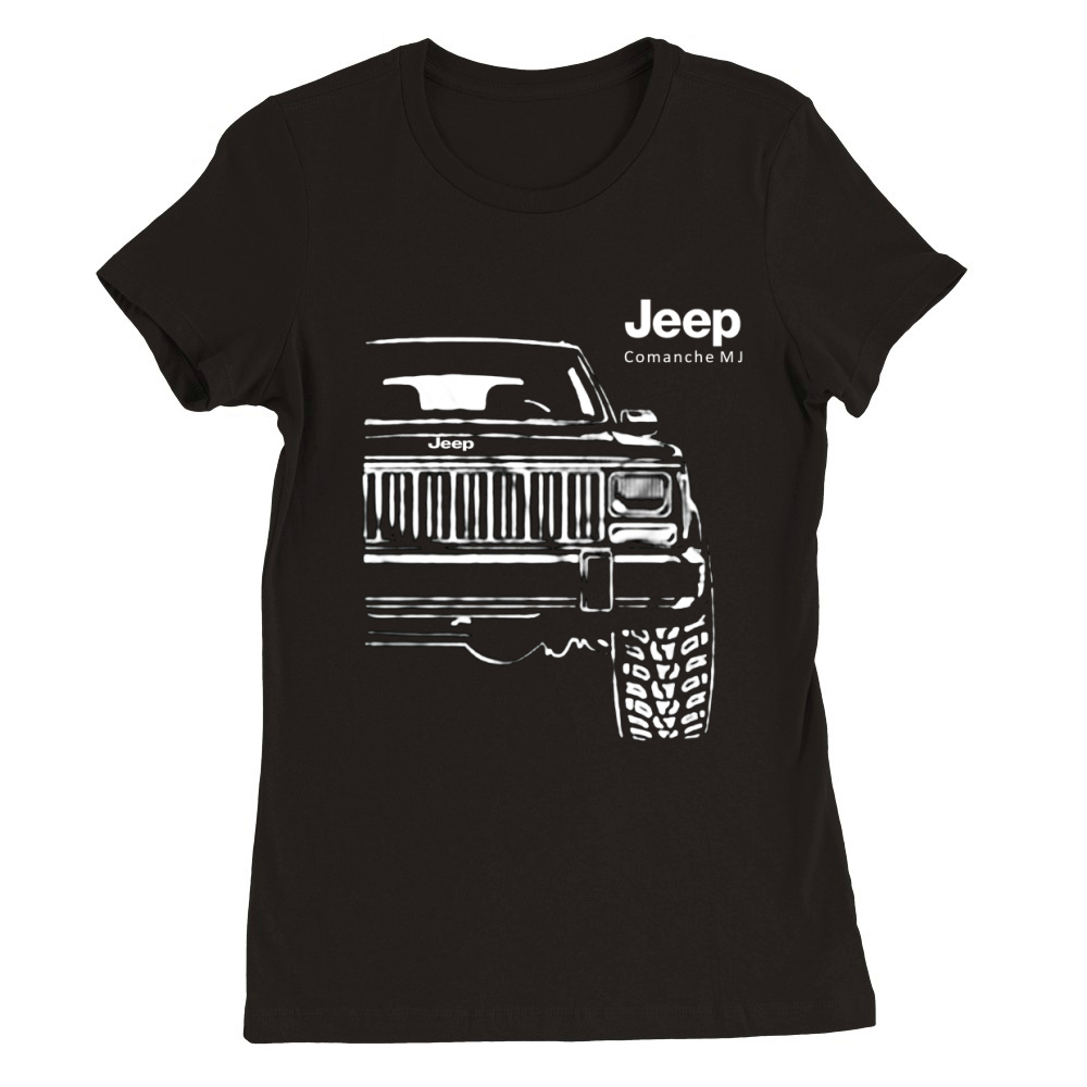 custom - Jeep Comanche MJ Premium Womens Crewneck T-shirt