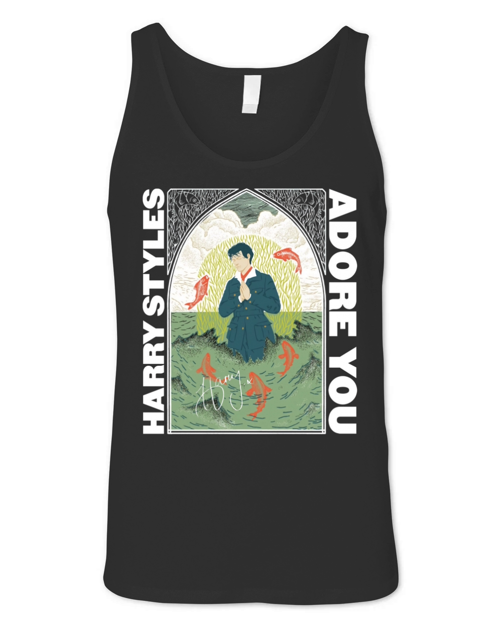 Harry Styles Adore You Poster shirt Unisex Jersey Tank
