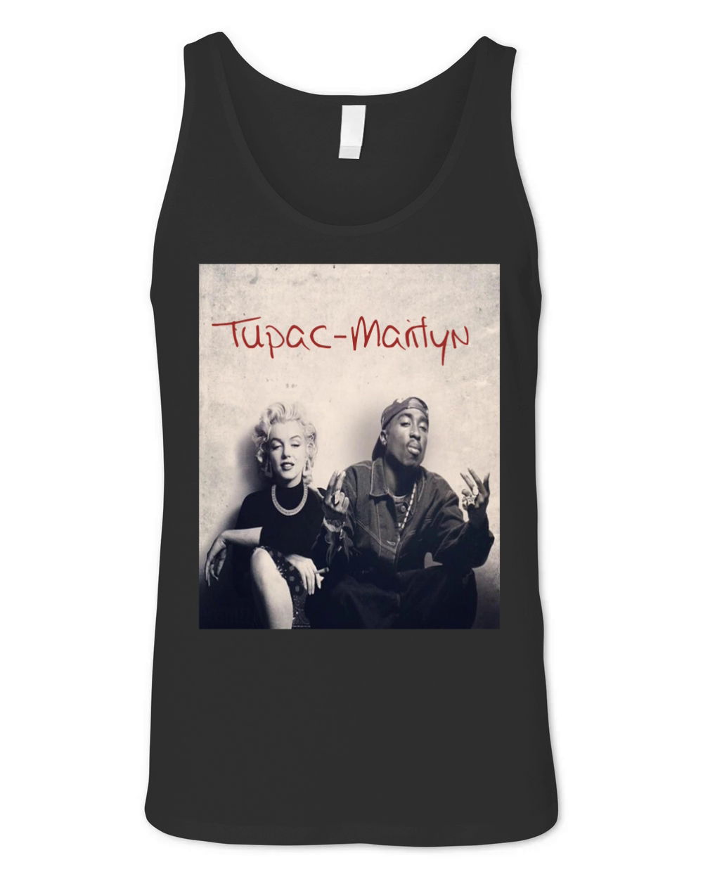 TuPac Marilyn Fans Unisex Jersey Tank