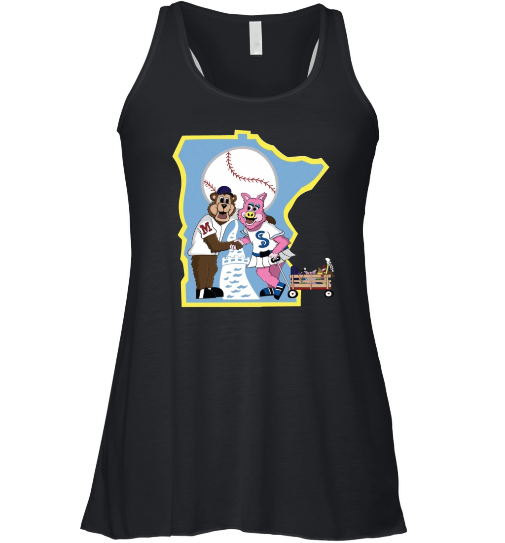 Minnesota St Paul Saints Baseball Women's Flowy Tank Top