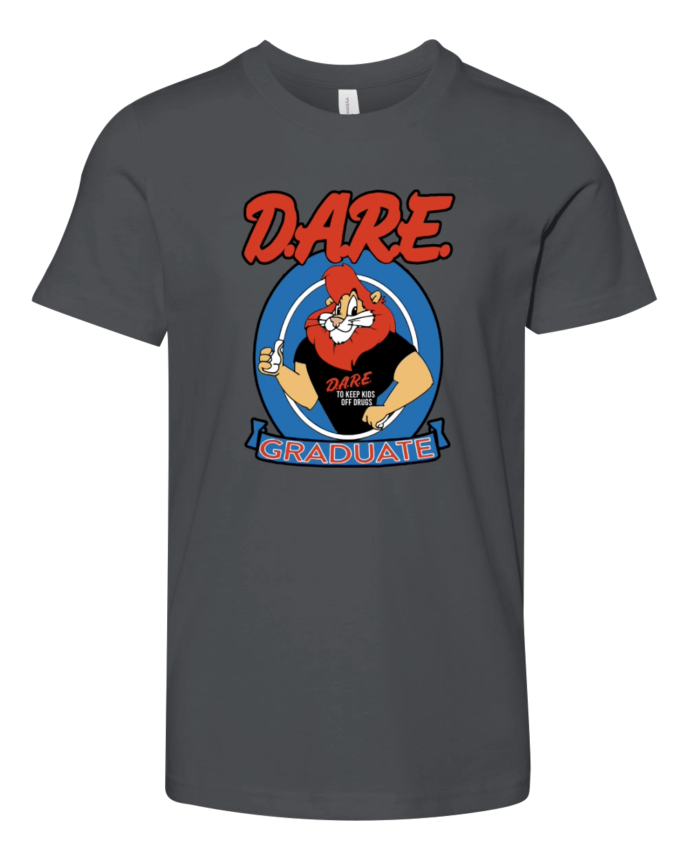 Dare Dare Graduate Lion Keeping Youth Unisex Jersey Tee