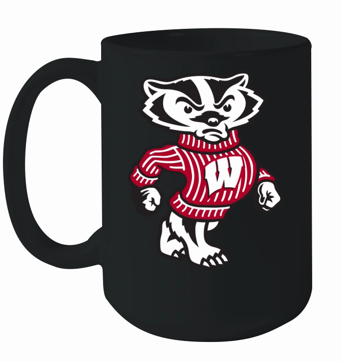 Angry Bucky Badger Ceramic Mug