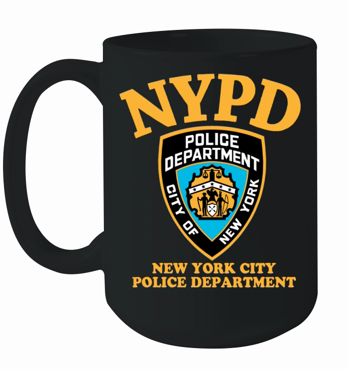 Color de NYPD: Departamento de Policía de la Ciudad de Nueva York Ceramic Mug