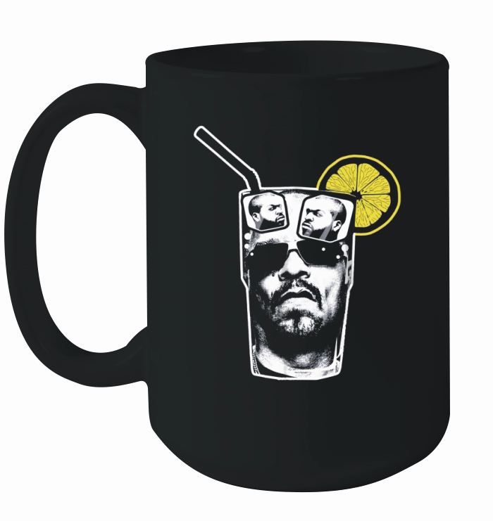 Ice Cubes In Ice-T Funny Rap Shirt Ceramic Mug