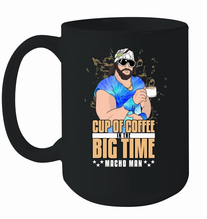 Randy Macho Man Savage Cup Of Coffee Ceramic Mug