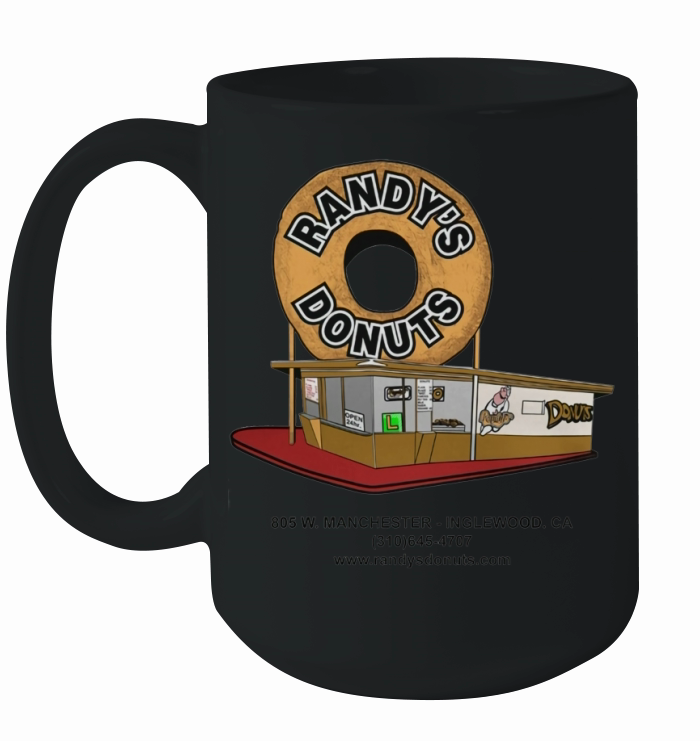 Randy s Donuts Ceramic Mug