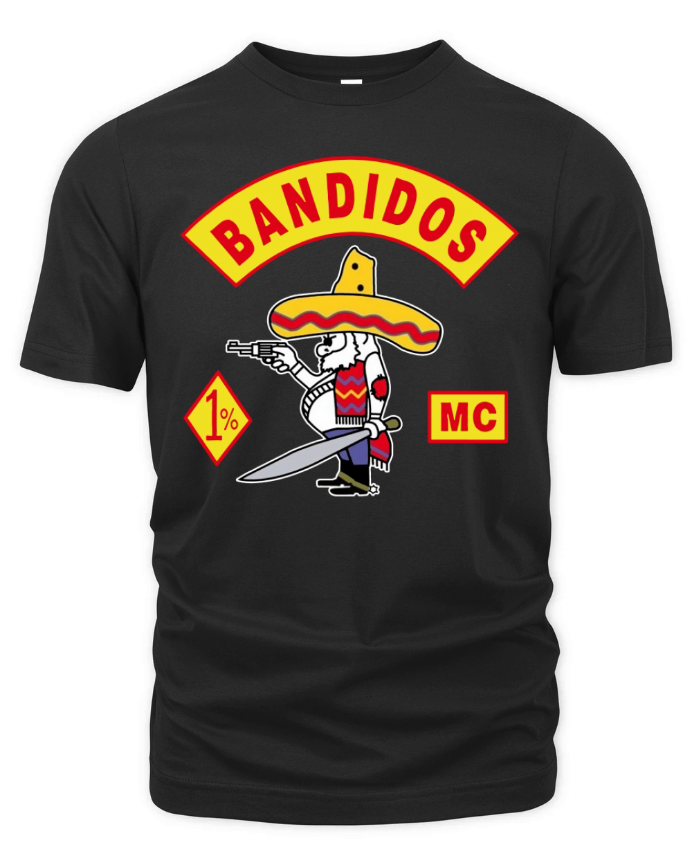 Bandidos Motorcycle Club Organic Unisex T-shirt